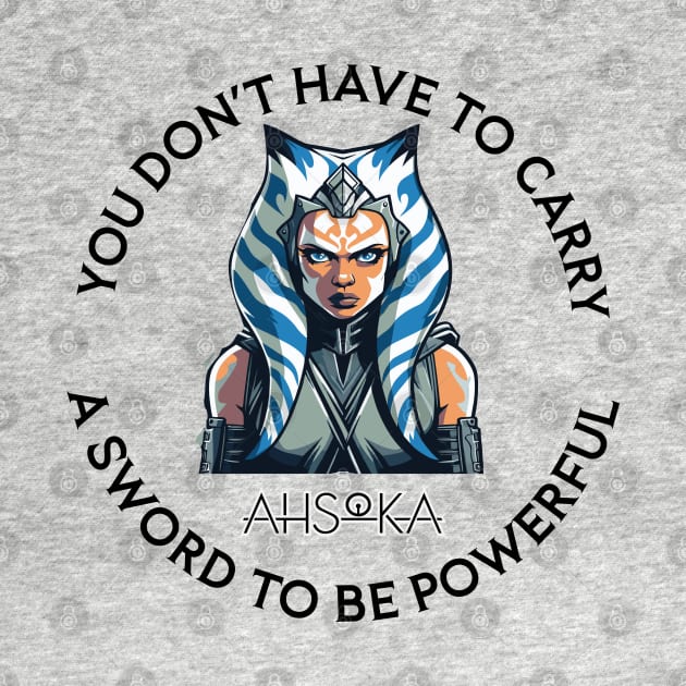 you dont have to carry a sword to be powerful by whatyouareisbeautiful